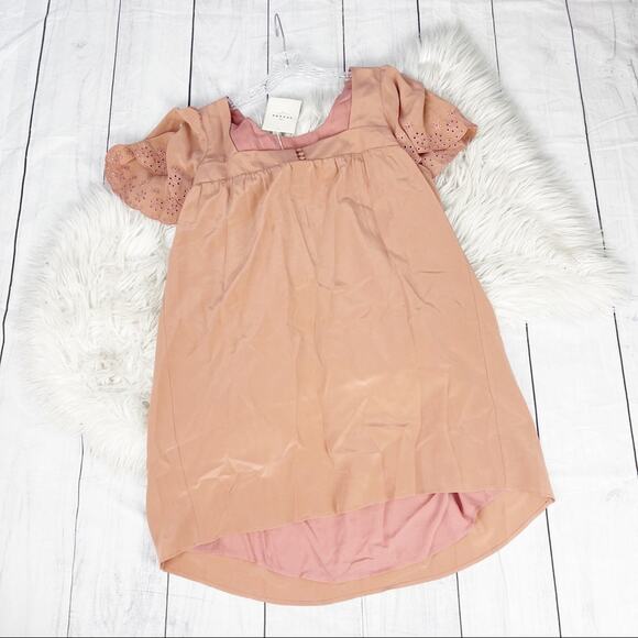Sezane Women's Robe Maelys Dress in Rose Pink Size 12 NEW - Picture 5 of 6